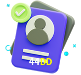 Tornar-se um membro do 44DD é muito simples