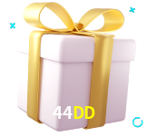 Receba seus bônus de boas-vindas no 44DD